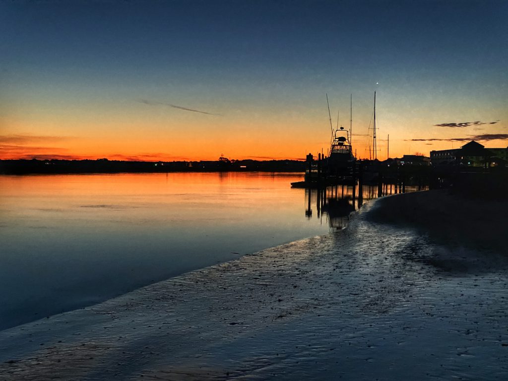 The sun rises over Edisto Beach. Edisto Beach is located on Edisto Island, which is one of South Carolina's Sea Islands. The island, town, and Edisto River are named after the historic Edistow people, a Native American sub-tribe of the Cusabo Indians, who inhabited the island as well as nearby mainland areas